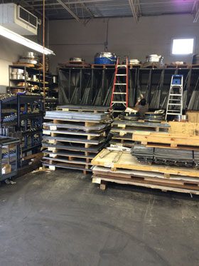 Factory Area For Stainless Steel Wooden Pallet